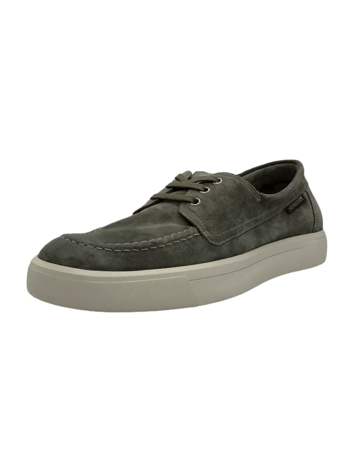 Mokassins Schnürschuhe in Grün