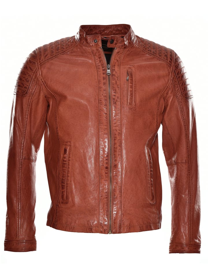 Lederjacke 31020346 in oxy fire