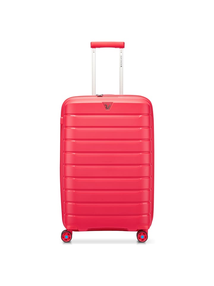 B-Flying Move 4 Rollen Trolley 68 cm mit Dehnfalte radiant red