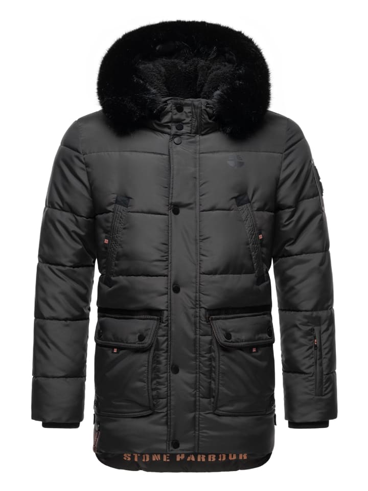 Winterjacke Mironoo in Anthracite