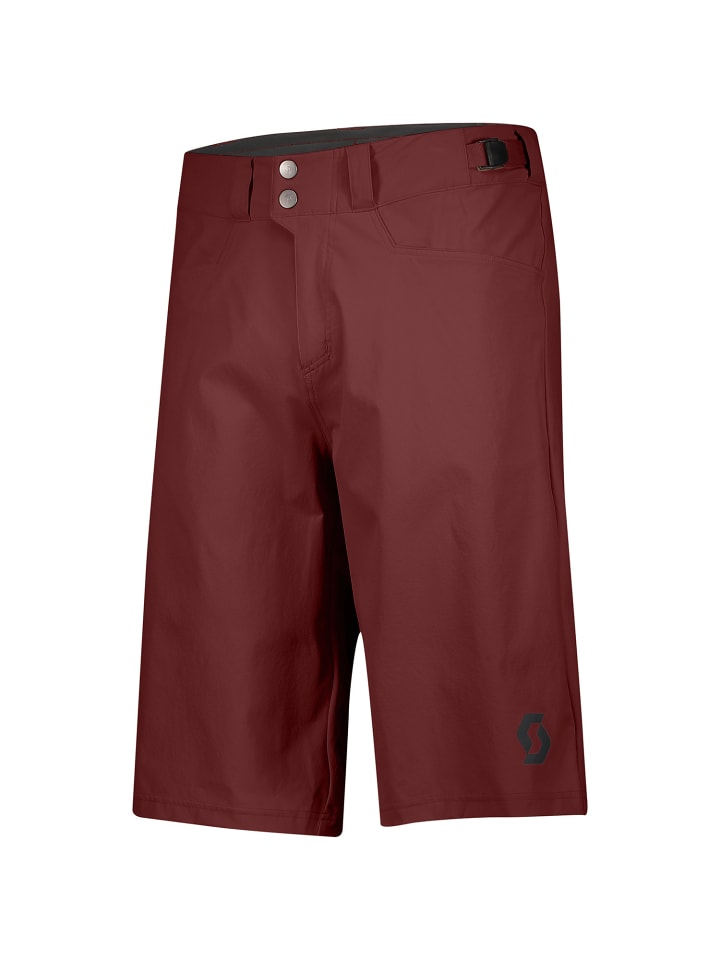 Short M TRAIL FLOW W/PAD SHORTS in Bordeaux