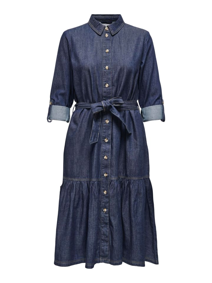 Jeanskleid in Dark Blue Denim