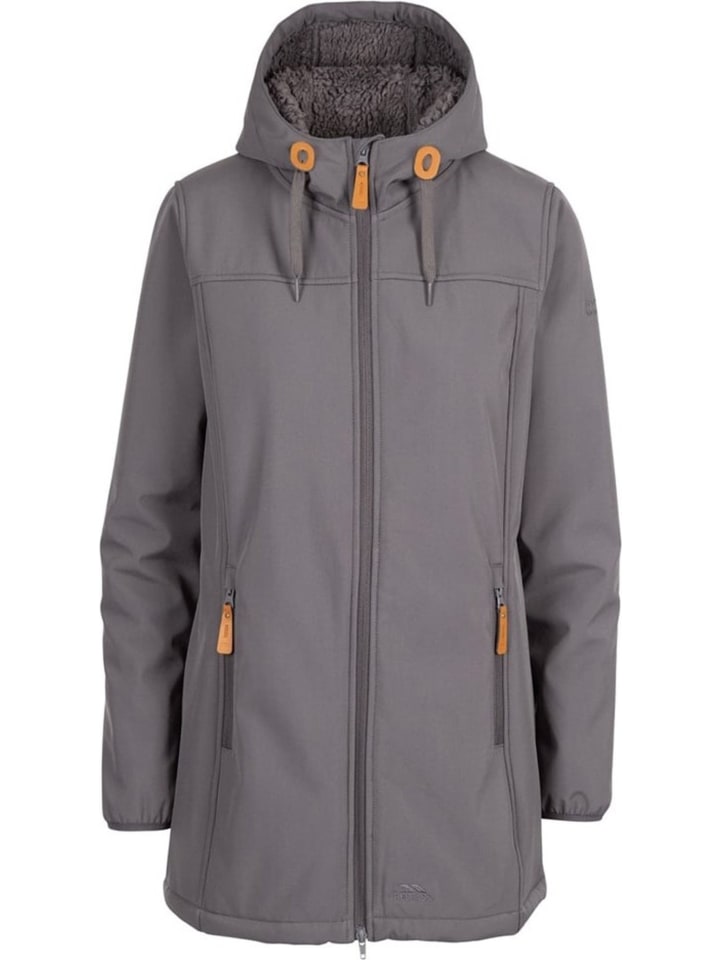 Softshelljacke in Grau