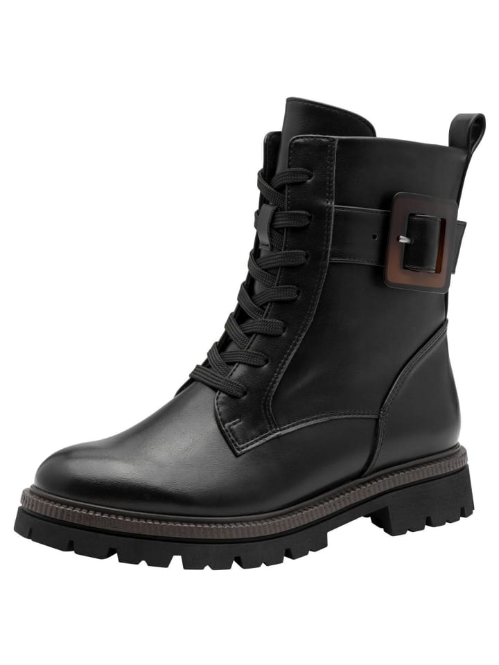Stiefelette in BLACK NAPPA