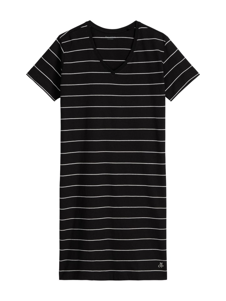 Nachthemd Mix N Match in black stripe 2