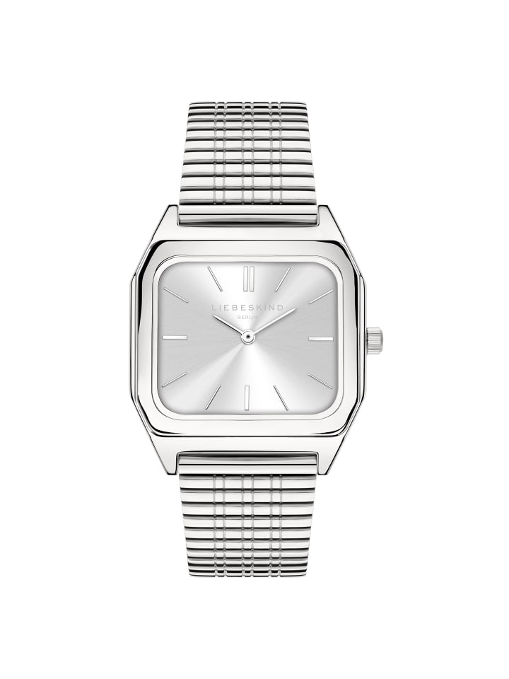 Armbanduhr Vintage Classic in silber
