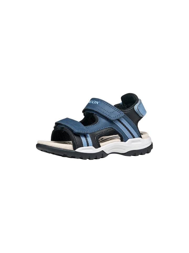Borealis Ledersandalen für Kinder Blau