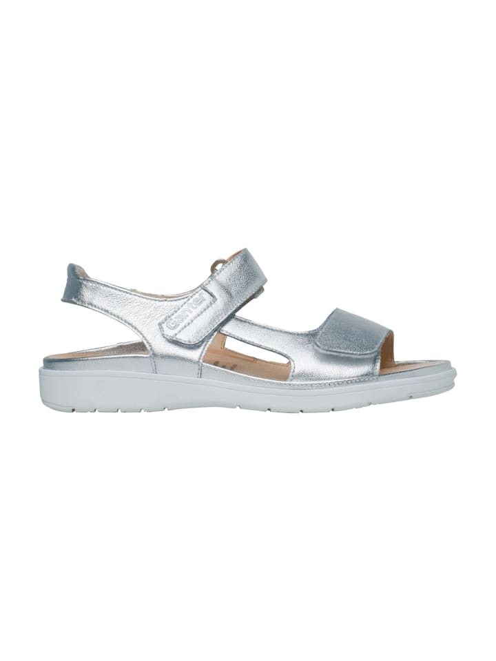 Komfort Sandalen in Silber