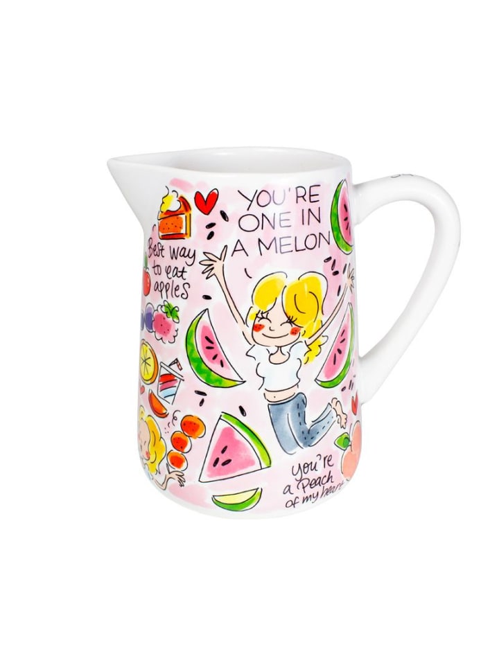 Saftkanne Rosa Früchte in Bunt - 1000 ml