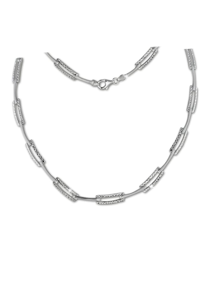 925 Sterling Silber Damen SilberDream Halsketten diamantiert  ca. 44,4cm