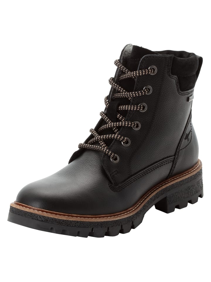Stiefelette in BLACK LEATHER