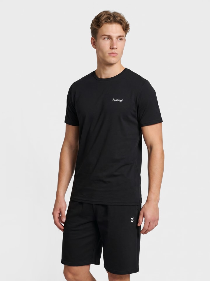 T-Shirt Hmlpulse Lebensstil Herren in BLACK3