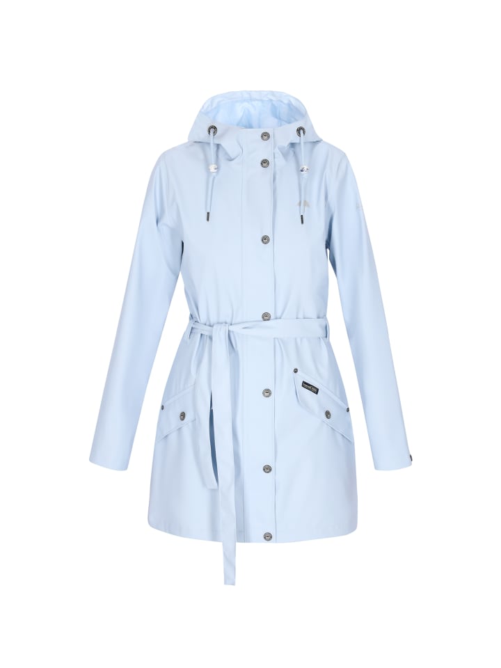 Women Coat in light blue