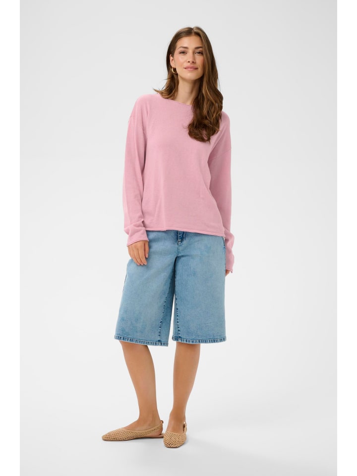 Strickpullover CRRomane Loose fit in Pink Nectar