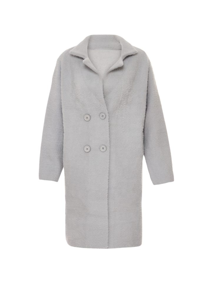 Damen Strickjacke in Grau Blau