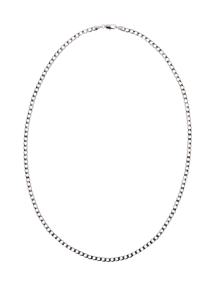 Women Chain Necklace in Silver