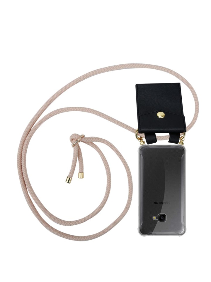 Handykette für Samsung Galaxy XCover 4 / XCover 4s Hülle in PERLIG ROSÉGOLD