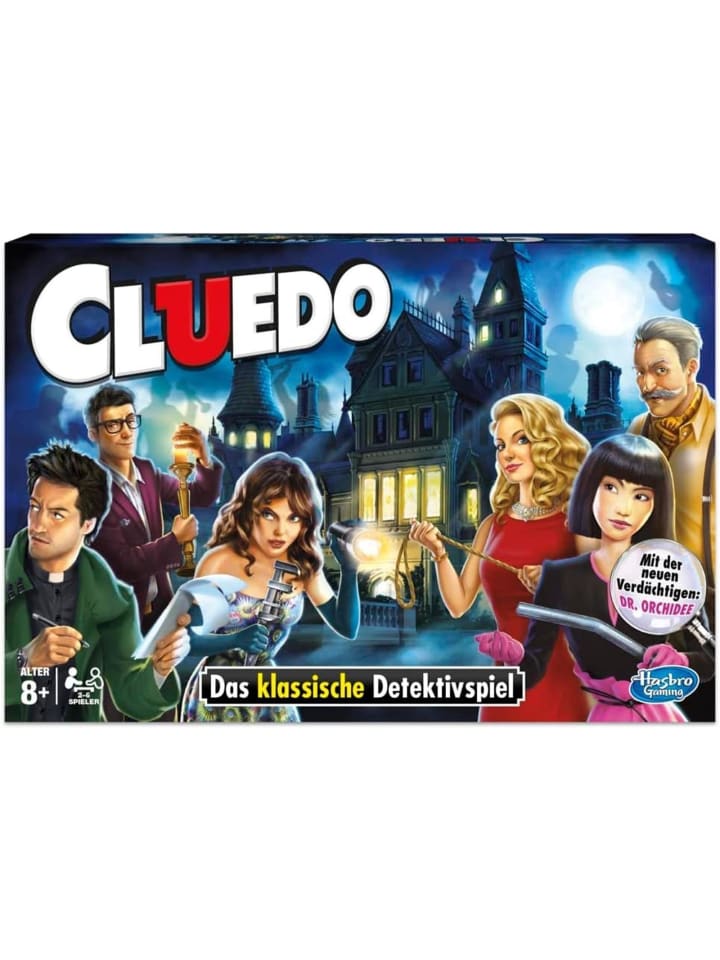 Cluedo spannendes Detektivspiel für die ganze Familie 8-99 Jahre