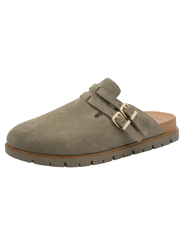 WIDE FIT Pantolette in SAGE