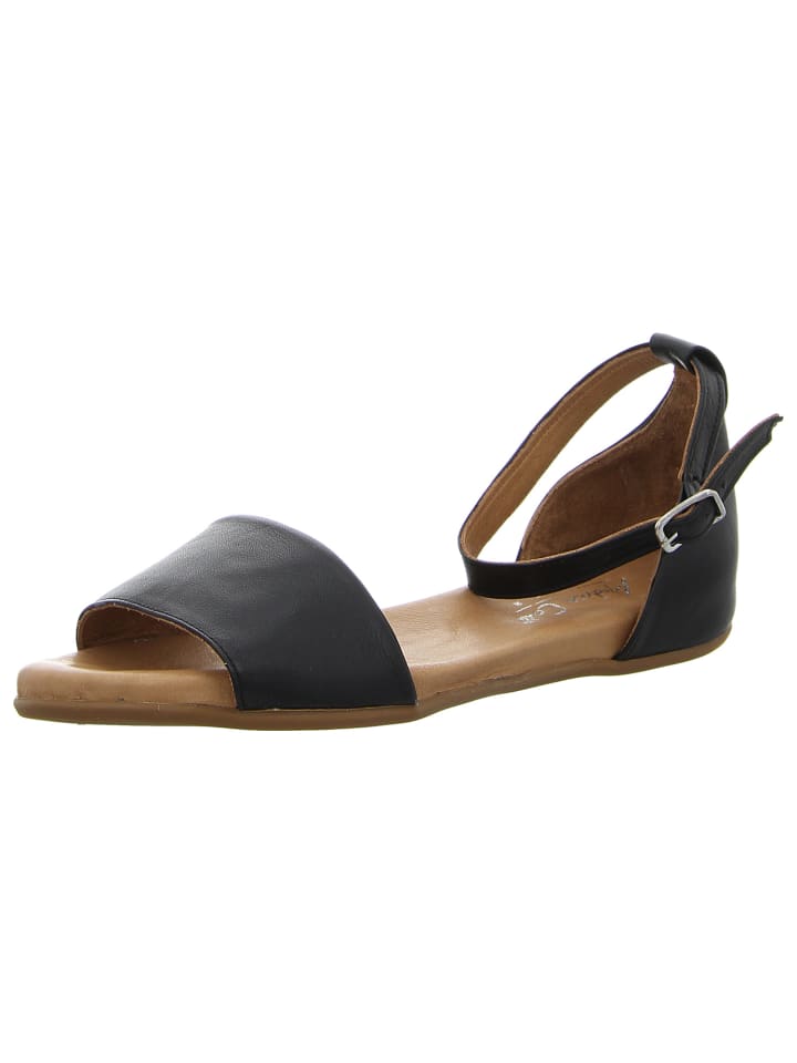 Sandale in schwarz