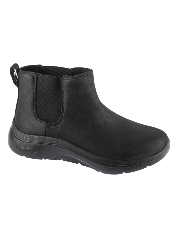 Skechers Go Walk Arch Fit 2.0 Boot - Classic Charm in Schwarz