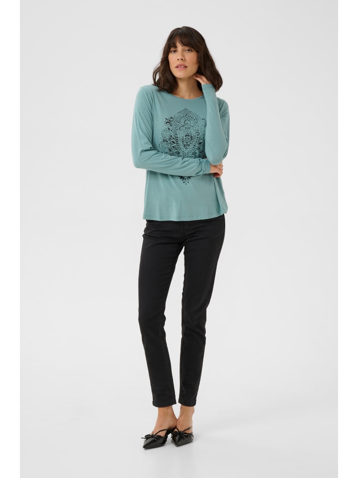 Langarm-Shirt KAmally Loose fit in Trellis