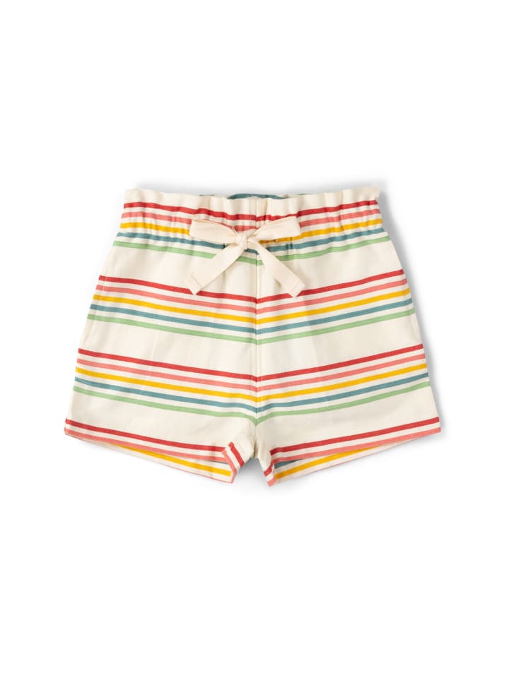 Twill-Shorts „By the Sea” in Multi