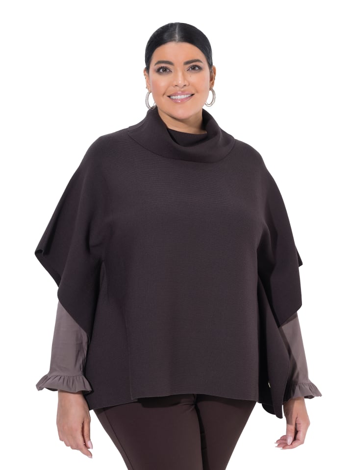 Pullover in mahagoni