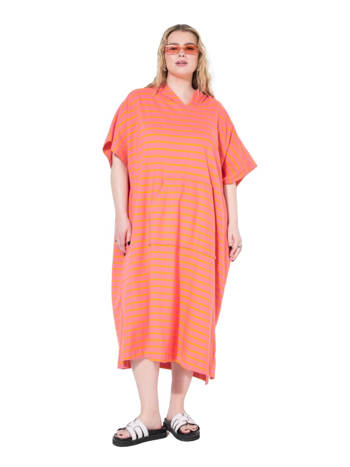 Midikleid in rosa