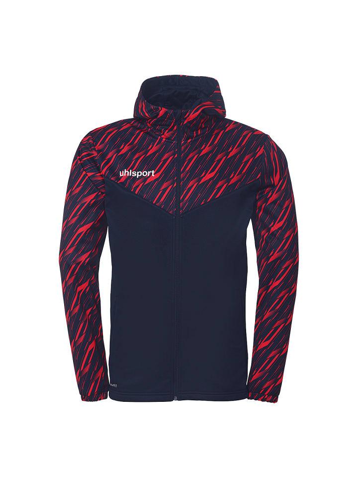 Trainingsjacke Progressive 28 Multi Hood Kids in marine/rot