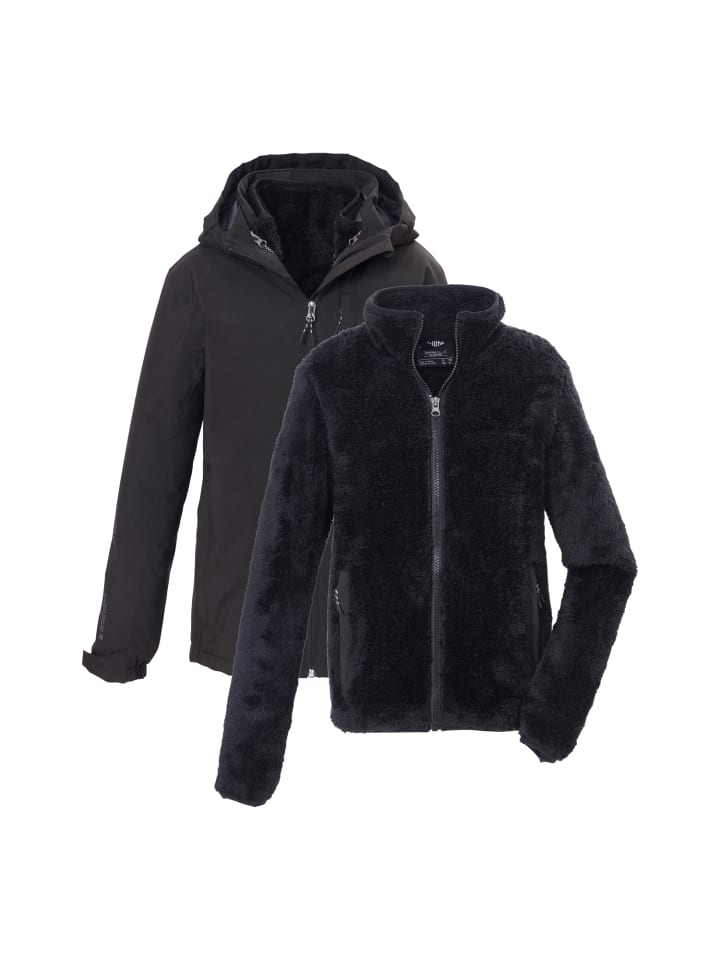 Killtec killtec Kinder Funktionsjacke in Schwarz0110