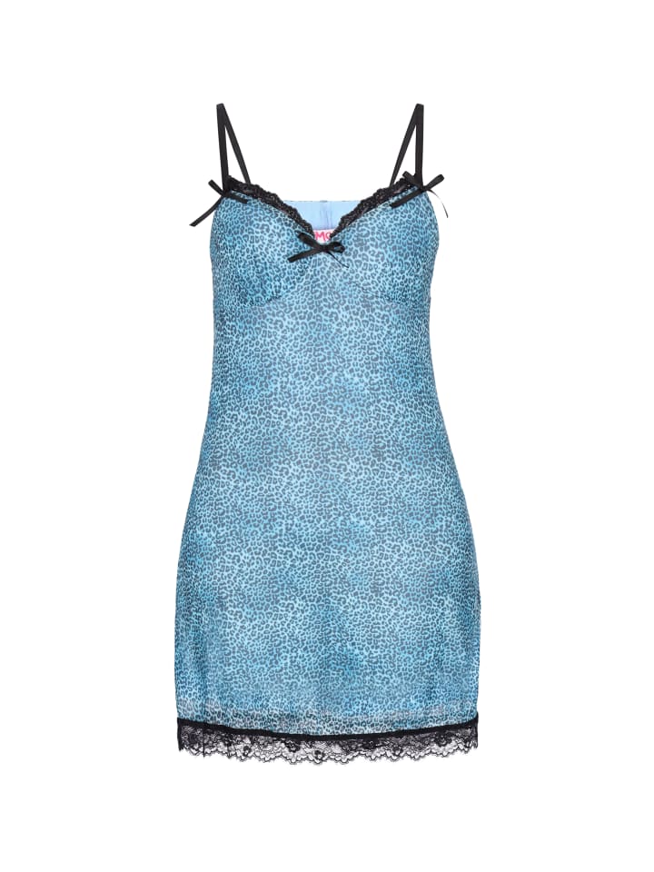 Women Dress in blue black