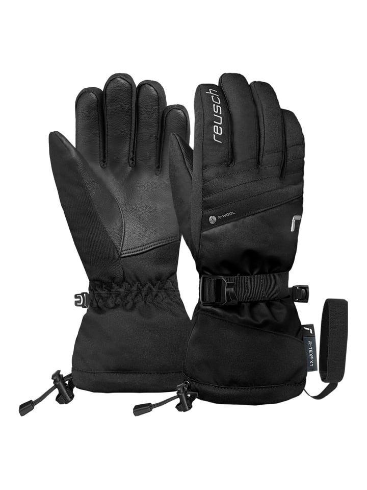 Fingerhandschuhe Reusch Andrea R-TEX® XT Junior in 7702 black / silver