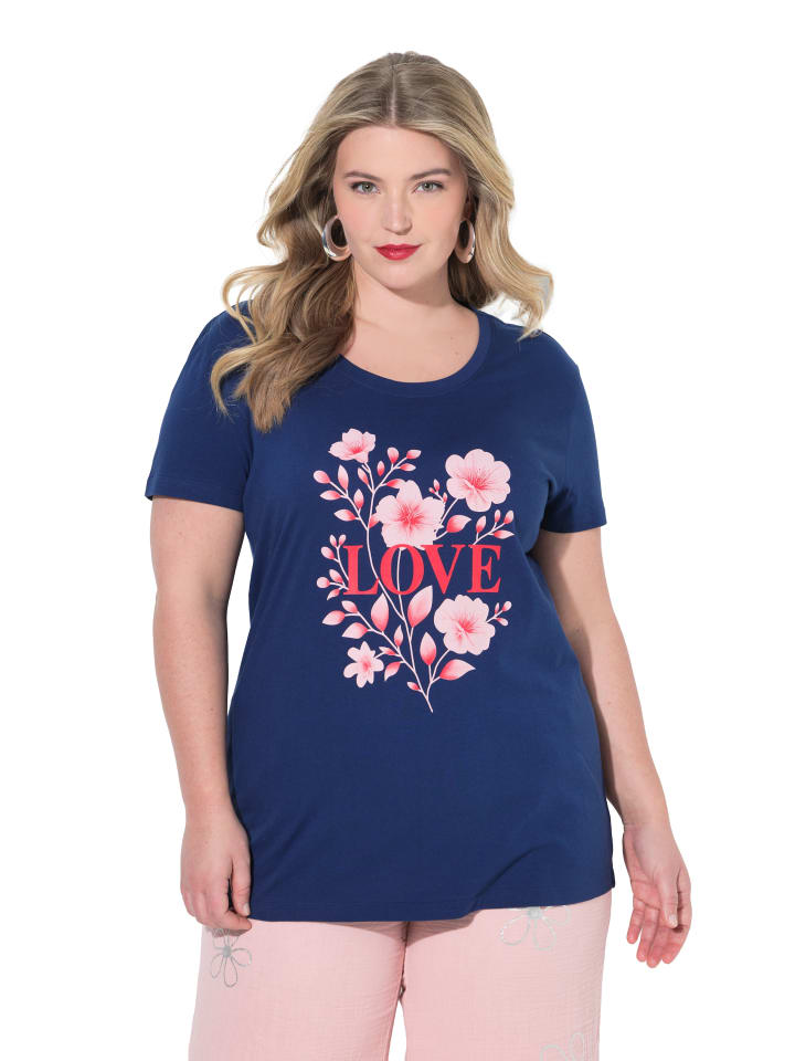 Shirt in dunkelblau