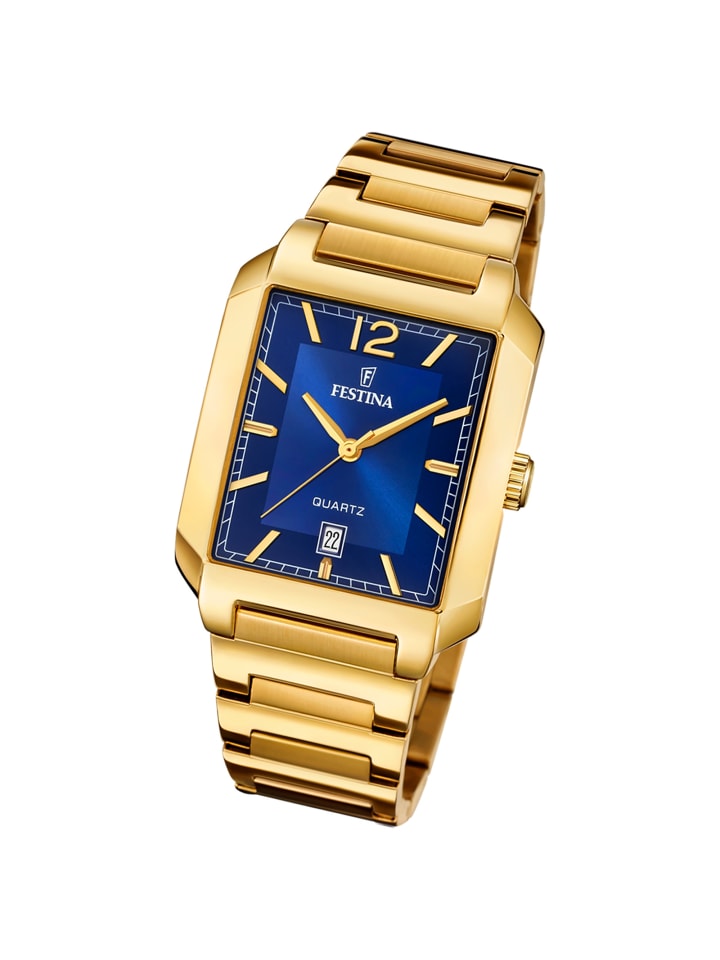 Analog-Armbanduhr Festina Trend gold groß (ca. 40,5mm)