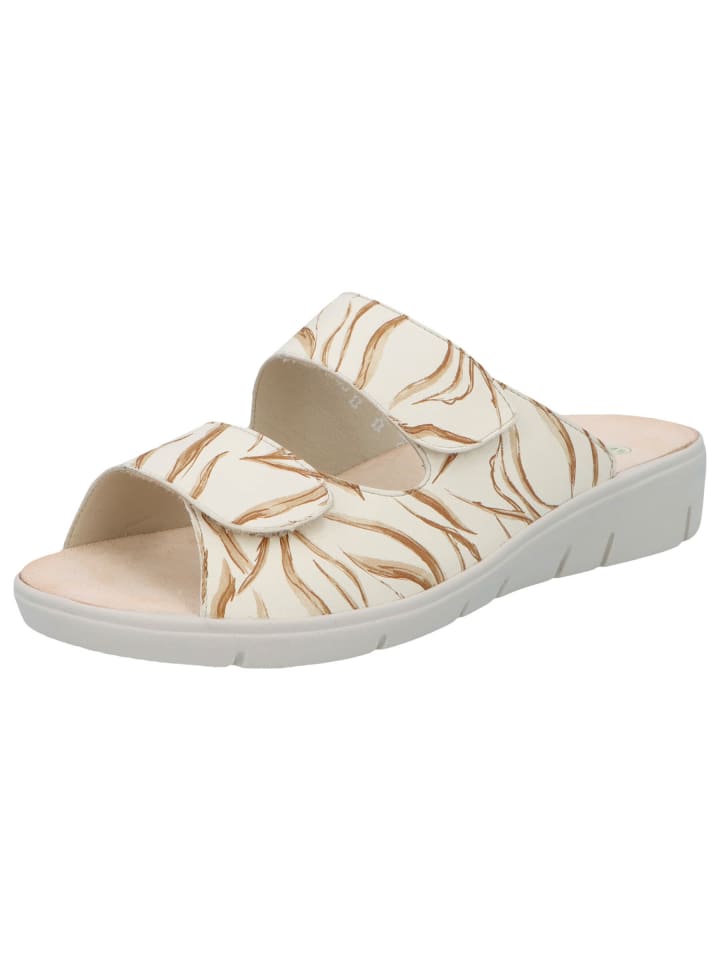 Damen Pantoletten Honey - Weite H in Bunt