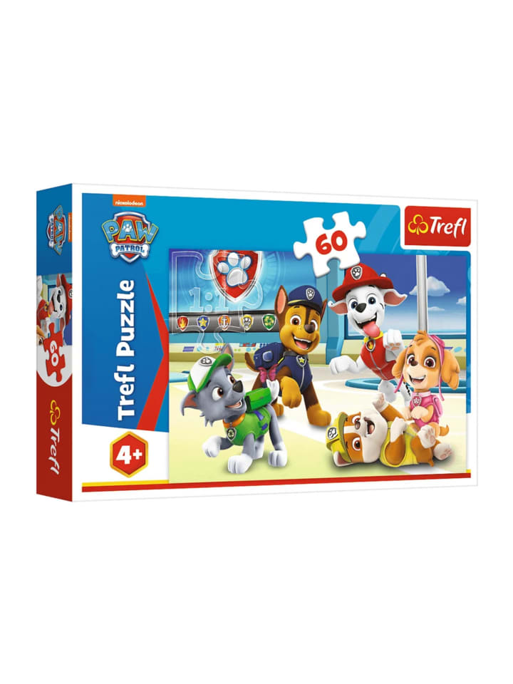 Puzzle 60 Teile. In der Welt der Hunde, Paw Patrol Trefl 17392