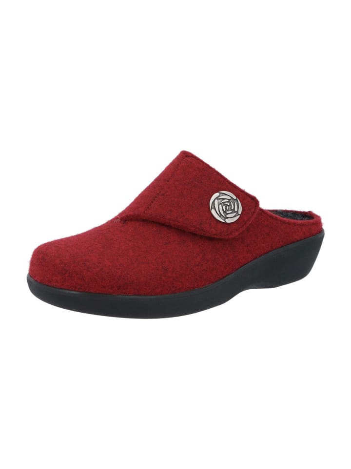 SHOES "Teresa" in dunkelrot