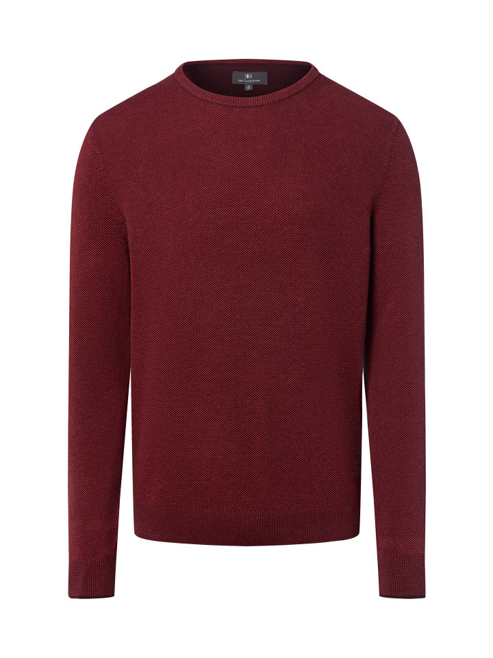 Pullover in bordeaux terra - 0007