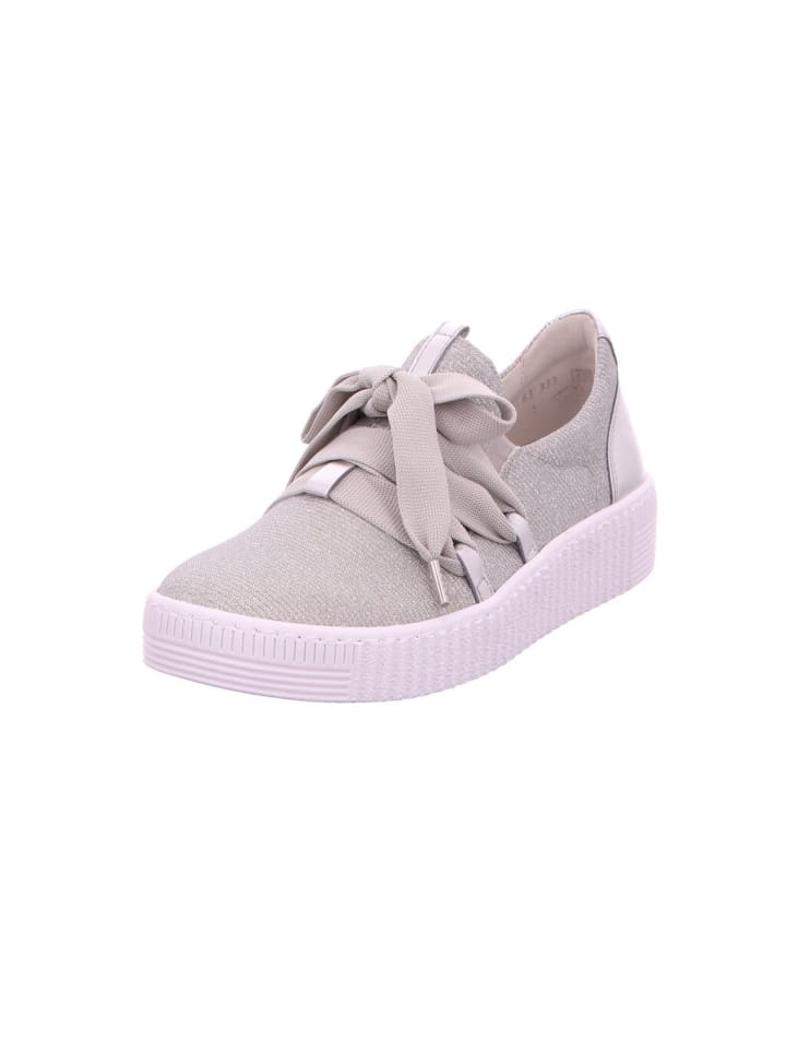 Lowtop-Sneaker in silber