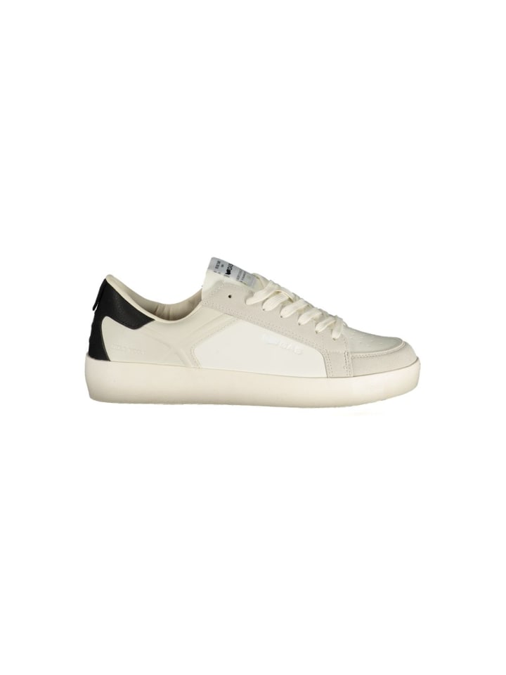 Weiß Polyurethan Herren Sneaker
