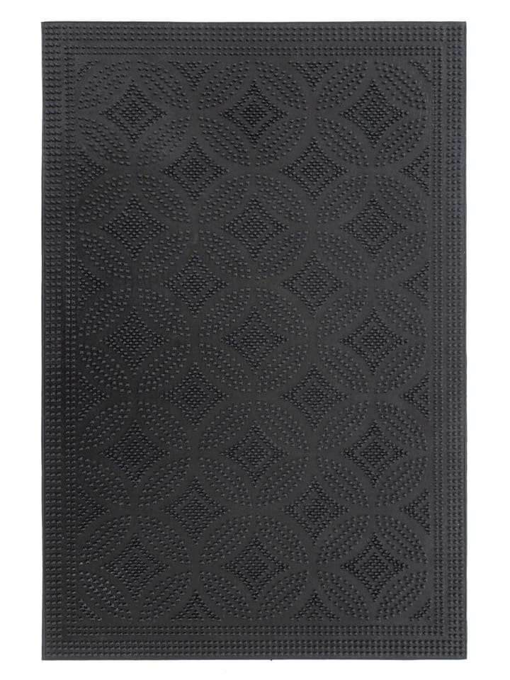 Fußmatte Elegant Entry 225 in Schwarz Rot