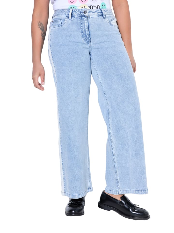Jeans in light blue