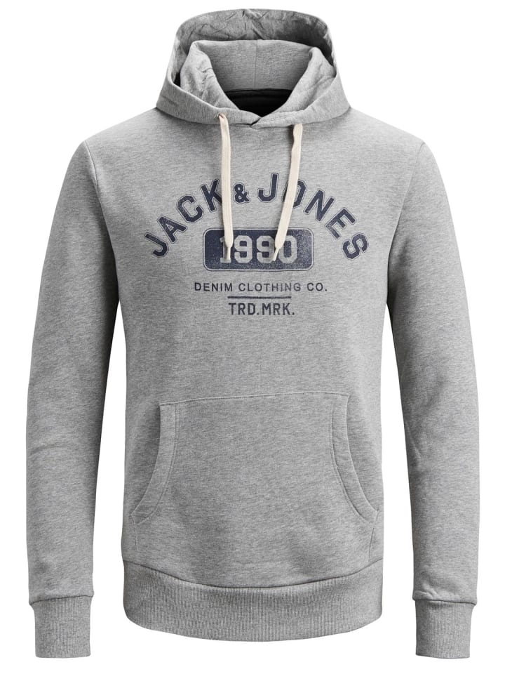 Herren Hoody in Grau