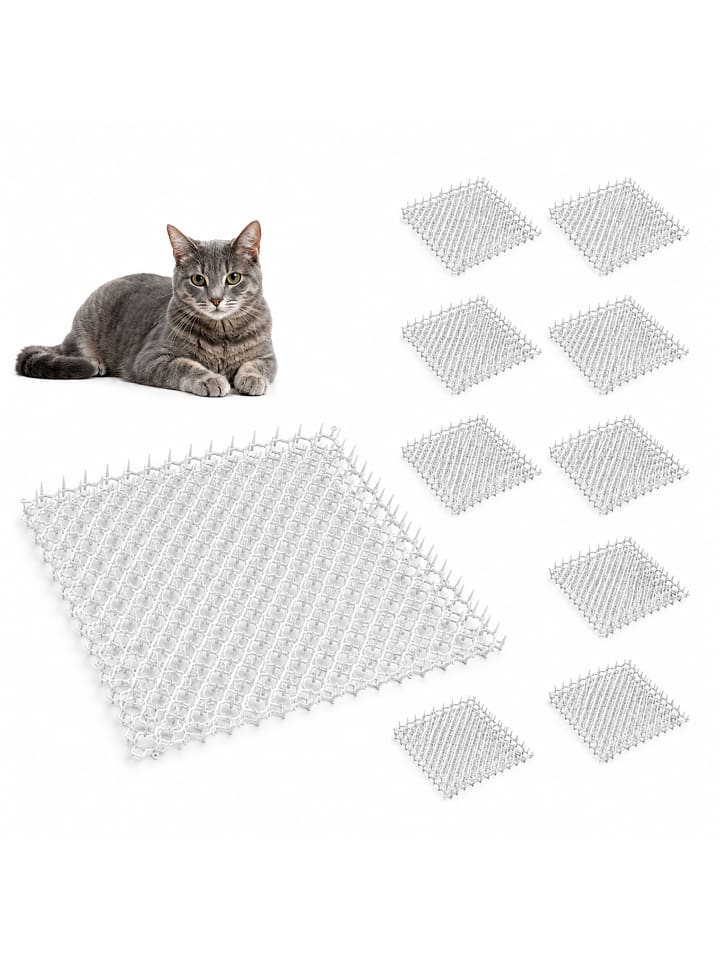 10 x Dornengitter in Weiß - 30 x 40 cm