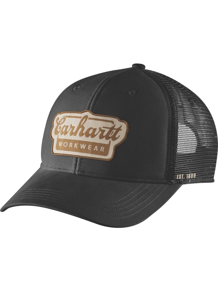 Cap "Twill Mesh-Back 106738" in Schwarz