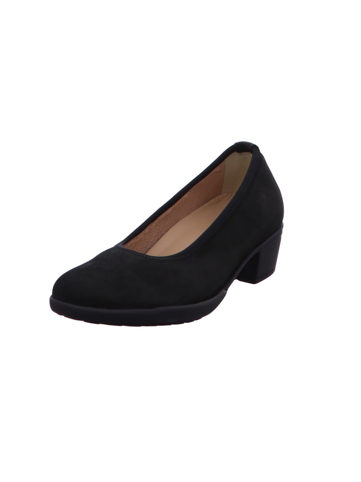 Schnürschuh in schwarz