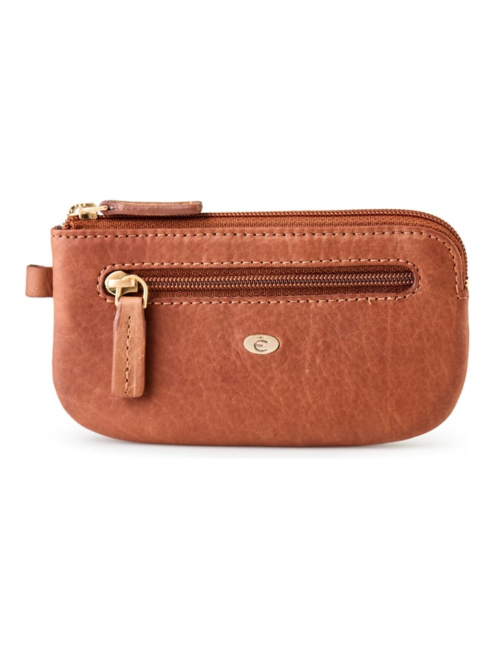 Chicago Schlüsseletui Leder 12.5 cm cognac