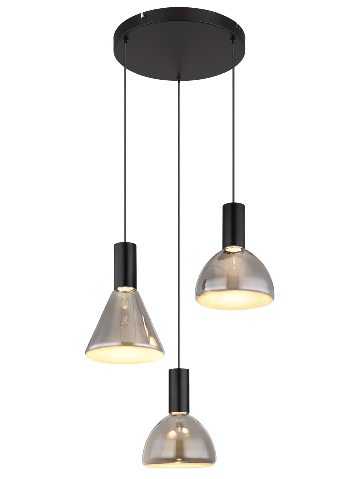 Hängeleuchte "LABORA" in black