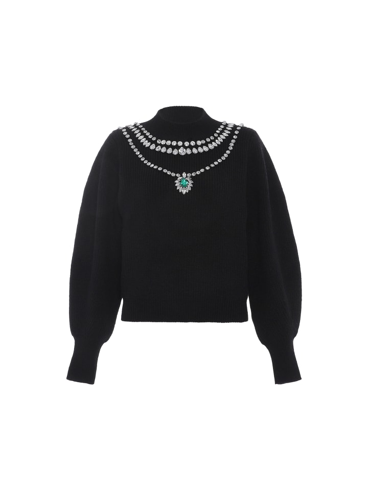Damen Sweater in SCHWARZ